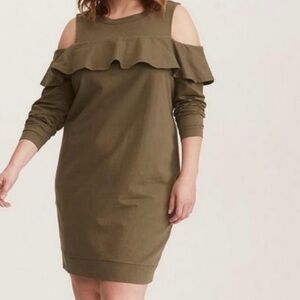 Torrid Cold Shoulder Dress